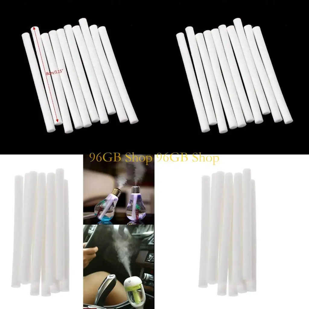 96GB 10Pcs Humidifier Filter Cotton 80mm for Aroma Diffusers Air Humidifier