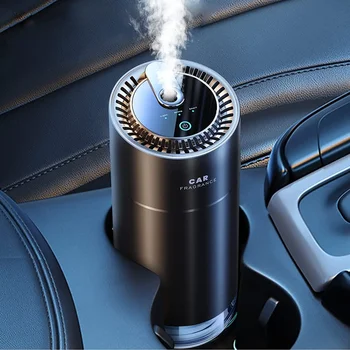 Smart Car Air Fresheners Essential Oils Diffuser Adjustable Concentration Ultrasonic Atomizer Automatic On/Off Smell Distributor 1