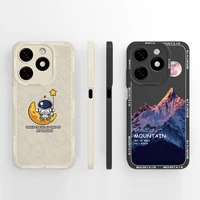 For Tecno Spark 20 20c Case Lovely Pretty Astronaut Smooth Liquid Silicon Soft Protective Phone Cover.jpg