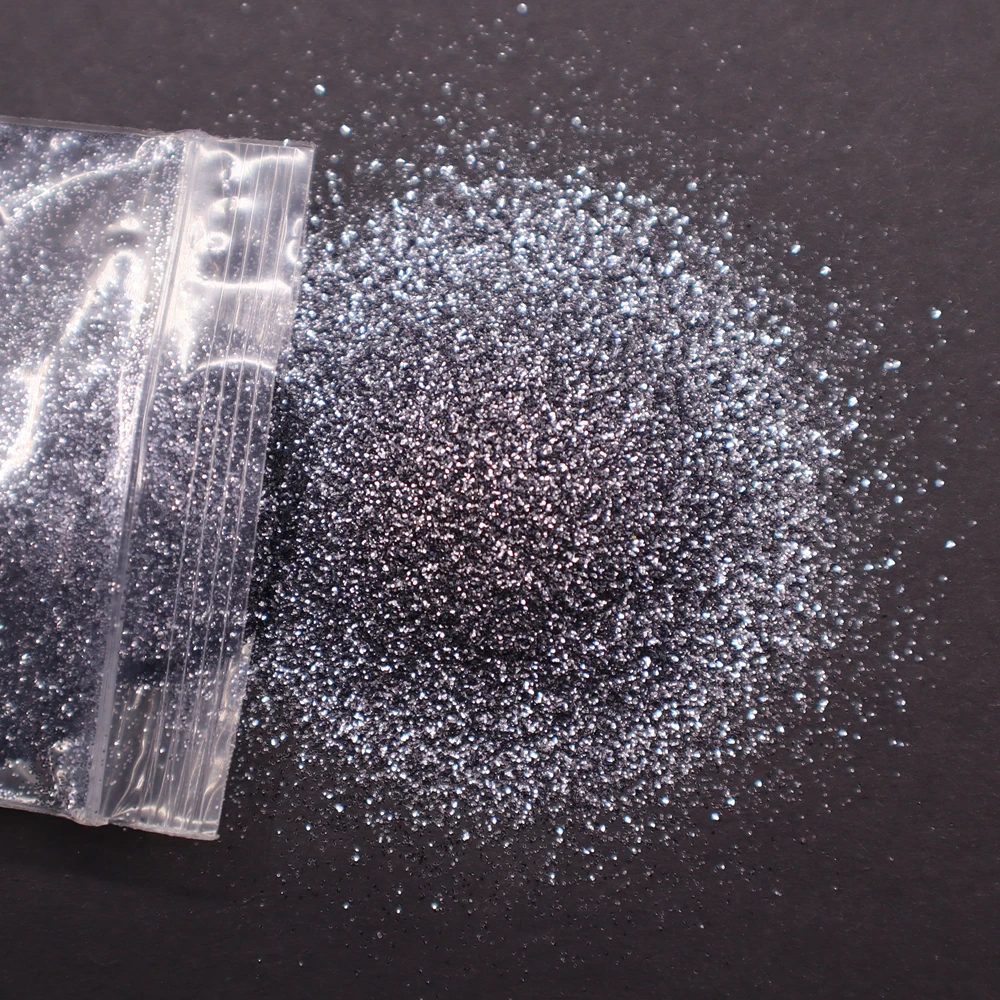 Luxurious Champagne Silver & Gold Fine Nail Glitter Powder