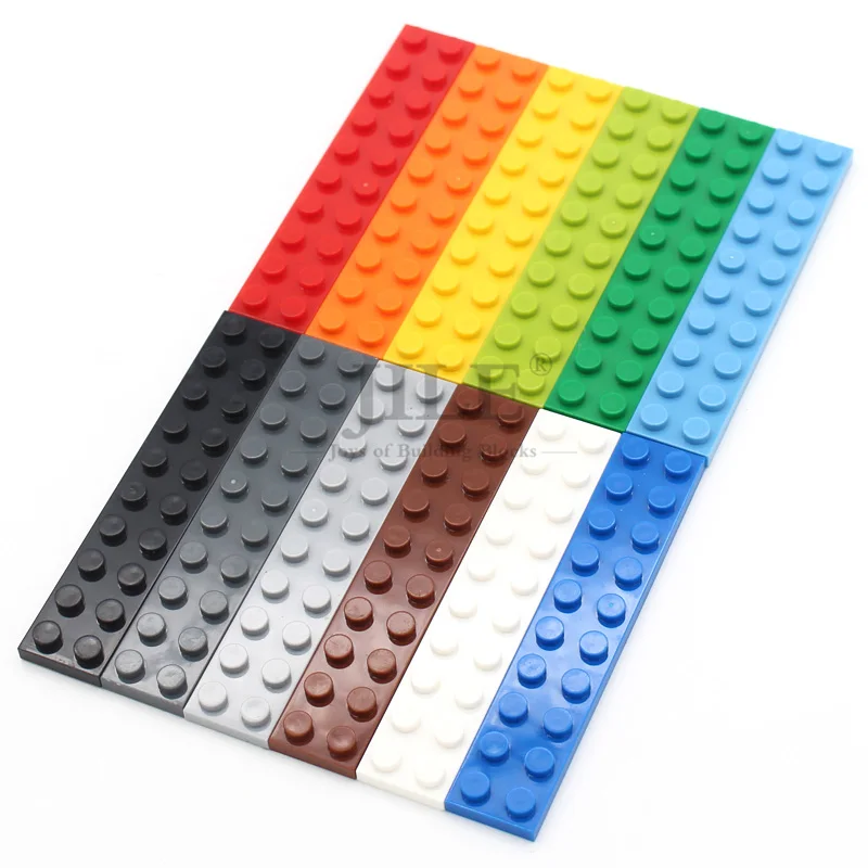 20 Stück Moc-Platte 2x10 3832 DIY Creative Enlighten Bausteine Bricks Bluk Sets Kompatibel mit Kunststoffspielzeug für Kinder