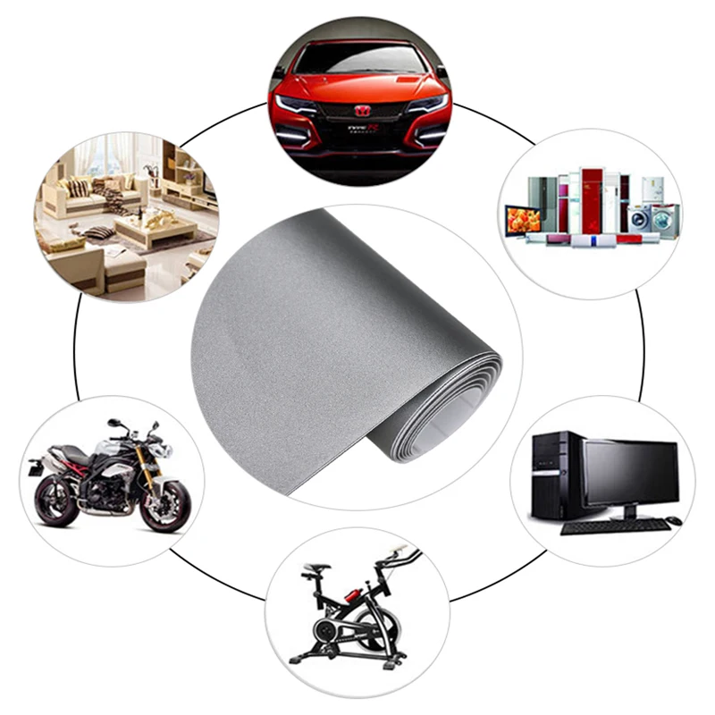 Car Stickers Satin Matt Brushed Black Foil auto Matte Vinyl Car Wraps Film Vehicle Sticker Decal 10x100cm 30x100cm
