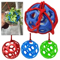 Hay Feeder Equine Horse and Pony Treat Ball Goat Hay Hanging Feeding to Sheep Feeding Dispenser Feeding Toy for Horse Cattle 1
