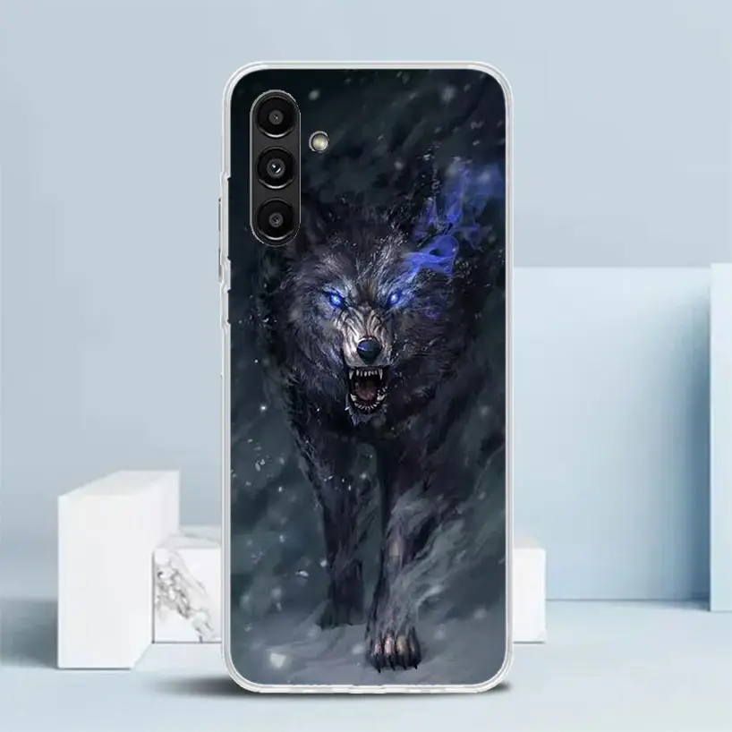 Fierce Wolf Design Phone Case
