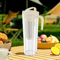 Capacity Brew Jug Leak-proof Brew Container Brew Coffee Maker Pitcher with Removable Filter Tea for Restaurant for Airtight 6