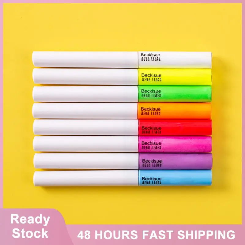 

Водостойкая Подводка для глаз, подходящая для всех типов ношения, флуоресцентный макияж, быстросохнущая подводка для глаз для экономии времени