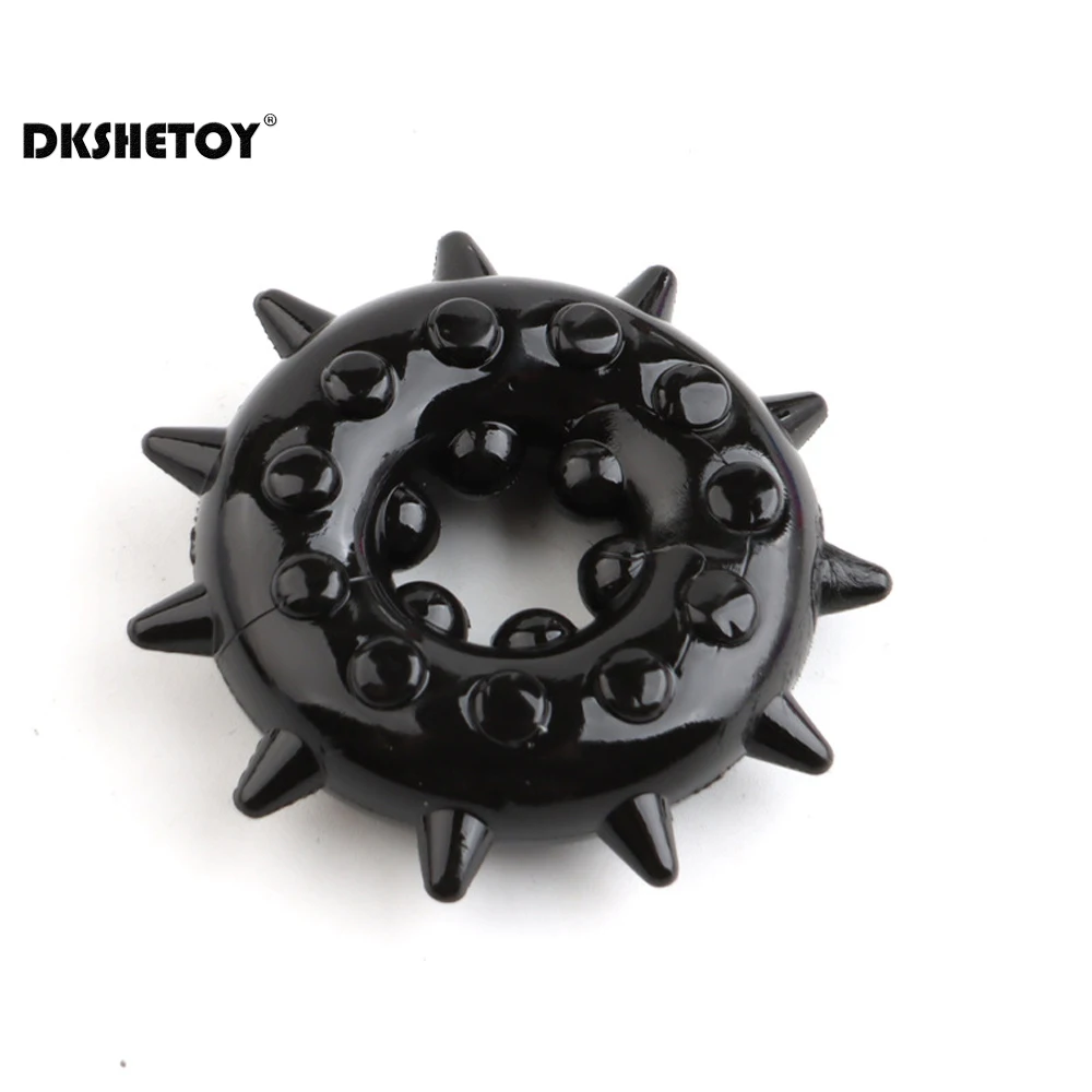 Reusable Penis Ring long lasting Silicone Semen Cock Ring Penis Enlargement Delayed Ejaculation Sex Toys For Men - 5