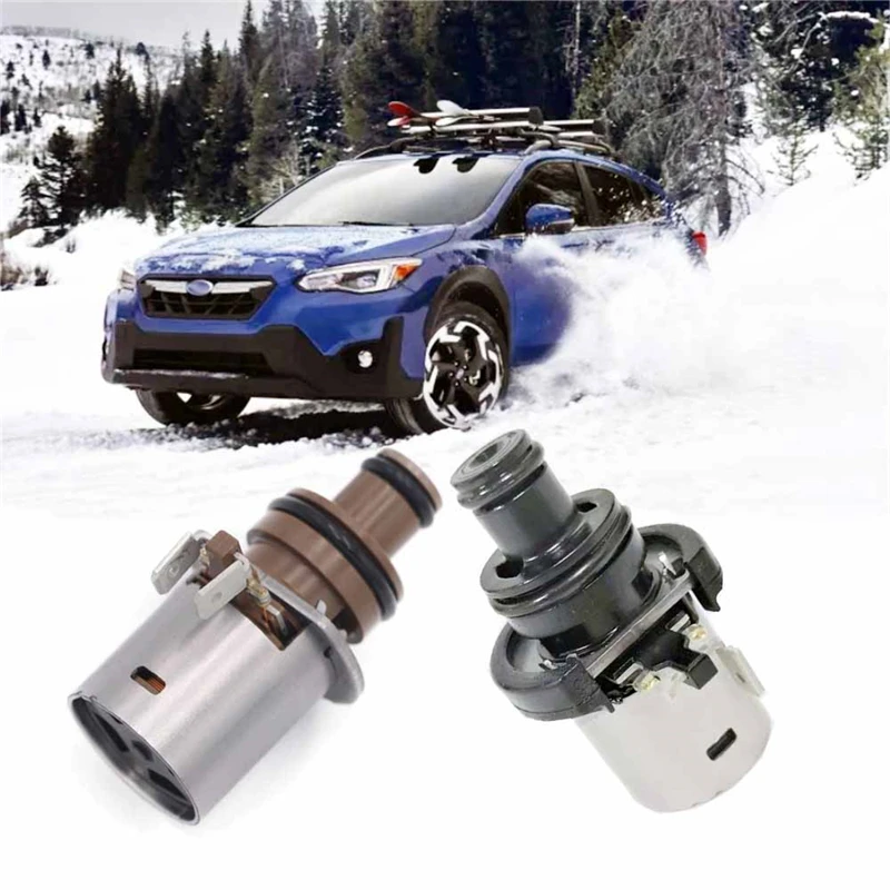 TR580 TR690 Genuine New CVT Torque Converter Lockup Solenoid 3.2-3.7&Omega; 12.2&Omega;-13.2&Omega; For Subaru Lineartronic Car Parts 31825AA050 transmission oil control solenoid pack