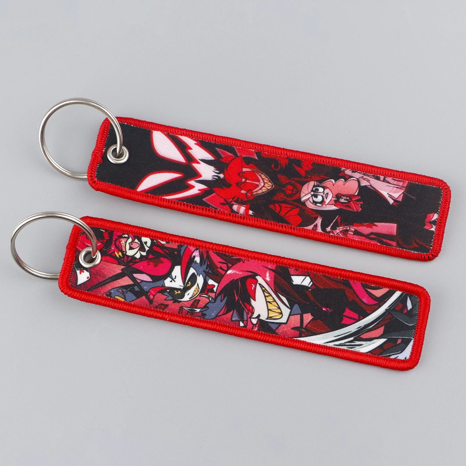 Evil Hell Key Tag Keychains for Car Motorcycles Keys Holder Keyring Fashion Jewelry Accessories Gifts 1pcs