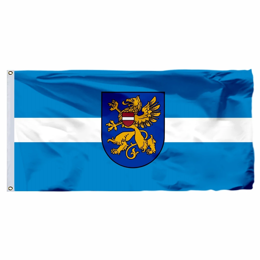 Drapeau De Table Nouvelle-Russie Avec Armoiries, 21x14 Cm, AZ FLAG, Neuf