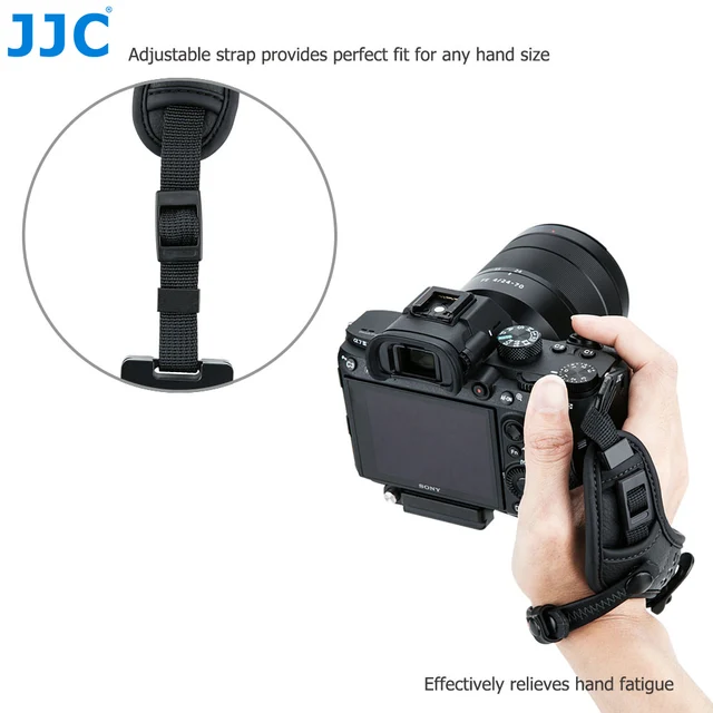 JJC Camera Strap Quick Release Patent Design Photography Accessories for Sony A7 III A6300 Nikon Z6 Canon RP Fujifilm X100V XT4 3