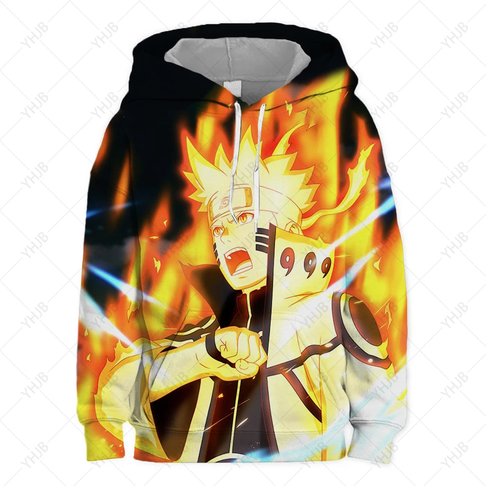 

Children's Cool Naruto Peripheral Series Hoodie Clothing Boys' Naruto Children's Sweatshirt 4-14T Sasuke Naruto Cartoon Hoodies