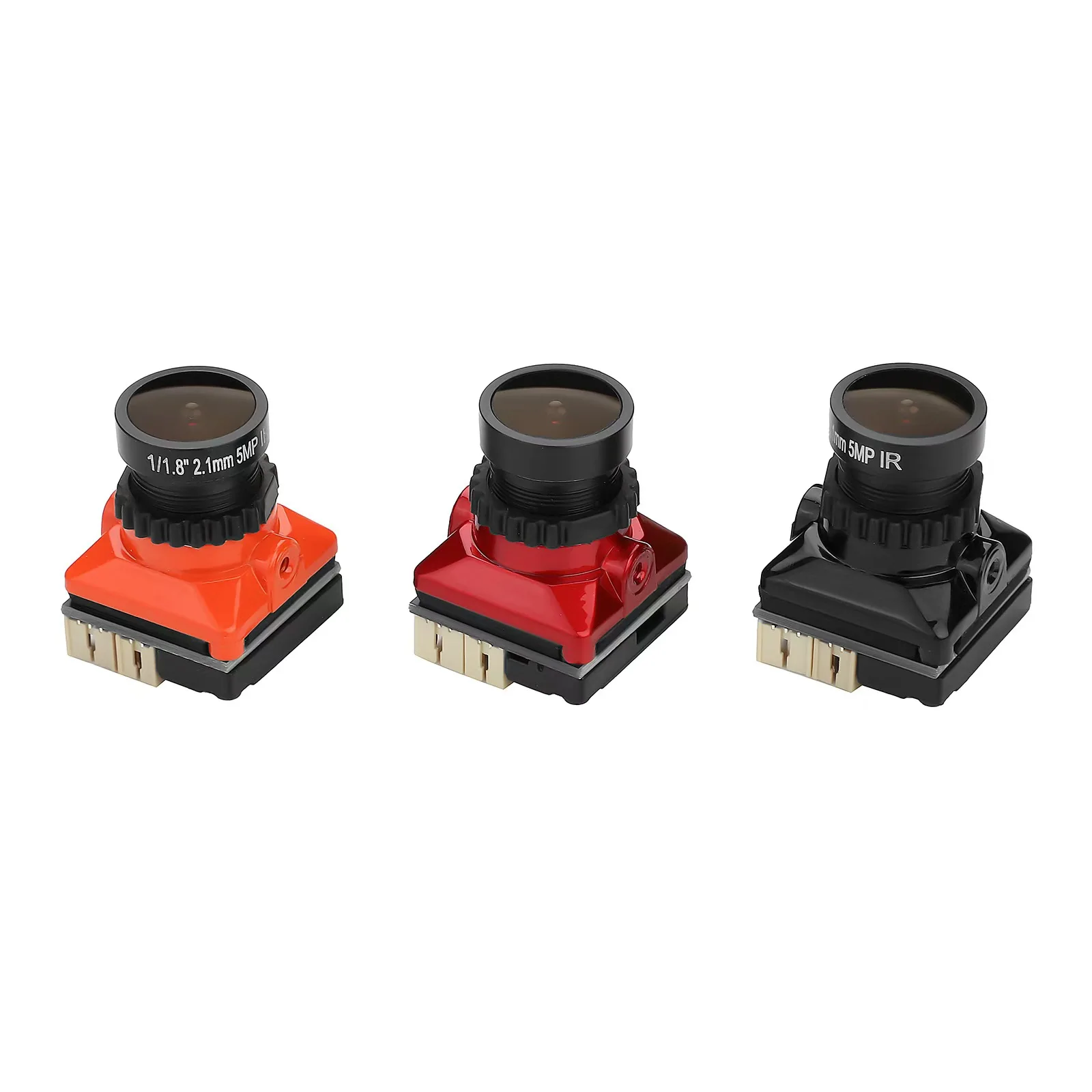 Caméra FPV 1800TVL 5MP 2.1mm Starlight OSD Réglable pour Drone RC