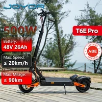 JOYOR T6E Pro trottinette électrique pliable de 10 pouces avec batterie 48V 26Ah, 20 km/h, autonomie de 90 km 1