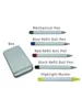 Quality 5 in 1 Pen Set Case Mechanical Pen Highlighter Marker Ballpoint Pens Custom Logo Gift Box Promotion Advertise Giveaway 4