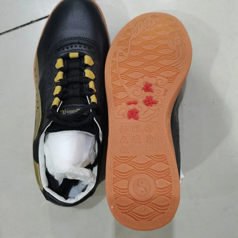 Top Quality Men Woman Martial Arts Trainer Shoe Original Brand Adult Exercise Chinese Traditional Best Comfortable Tai Chi Shoe
