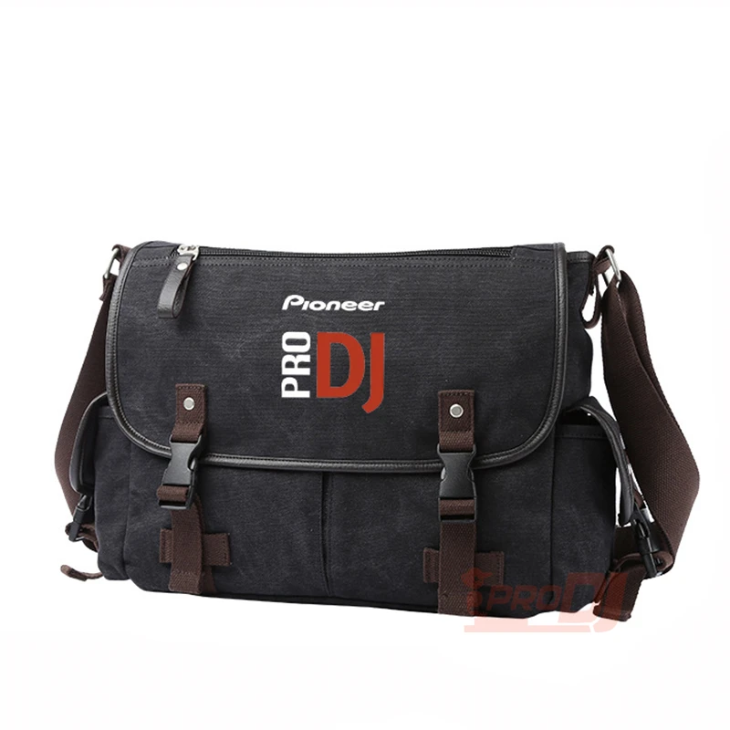 New Pioneer Pro Dj Men\'s Shoulder Bag Travel Messenger Bag Waterproof Fashion Canvas Shoulder Bag Outdoor Casual Sports Pocket