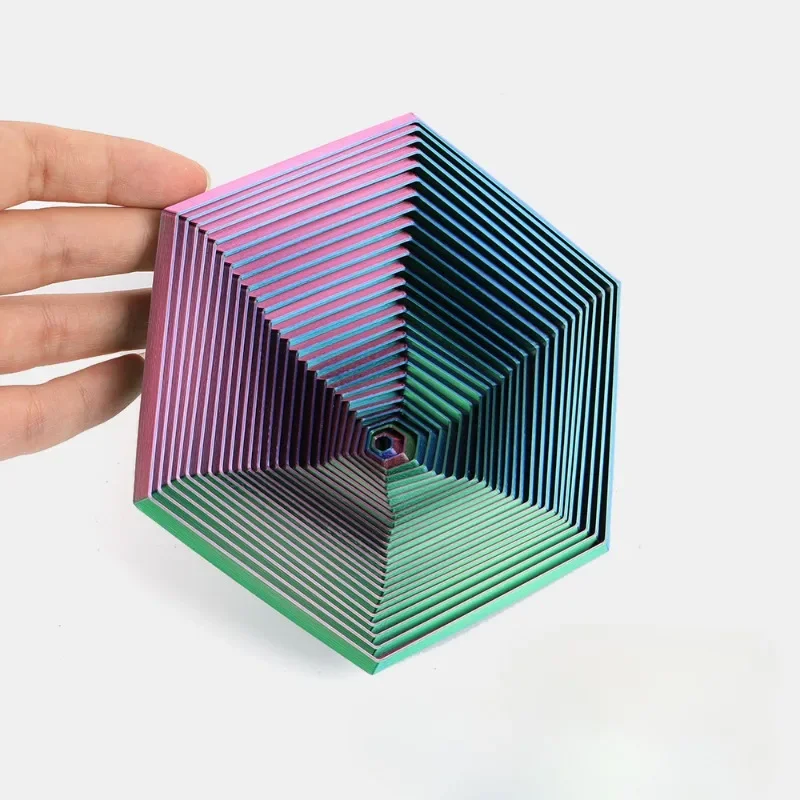 Fractal Fidget Hexagon 3D Printed Relieve Stress Reducing Toys Highpass Antistresse Fidget Decompression Creative For Children fidget toy sensory fidget toy anti stress toy finger sensory toy