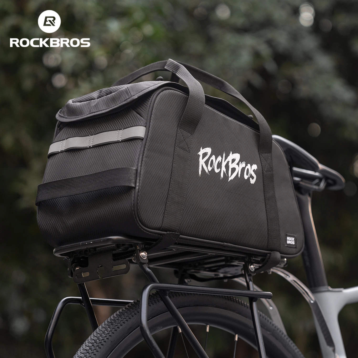 Rockbros A41 Bicycle Rear Rack Bag 10.5L Large Capacity Cycling