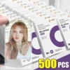 1-500Pcs Korea Card Sleeves HD Clear Kpop Idol Card Protective Sleeve Photcards Protector Photo Case Box for Popcorn Card Holder 1