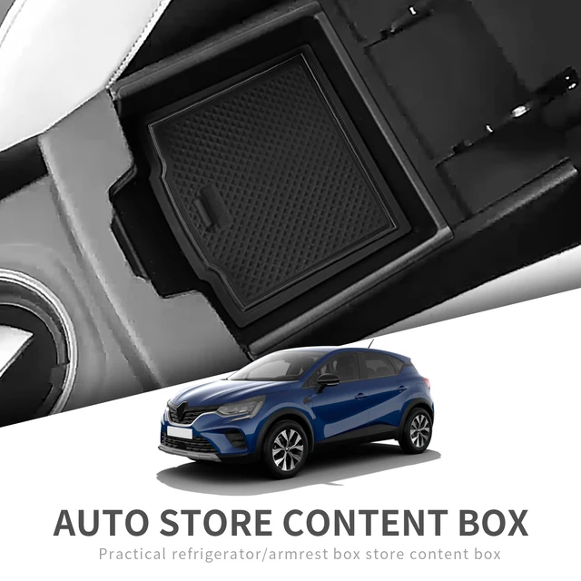 Smabee for Renault Captur 2020 - 2023 for Mitsubishi ASX 2023 Armrest Storage Box Center Console Tray Organizer Tidying 1