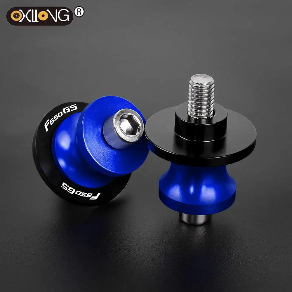 

For BMW F650GS F 650 GS 2008 2009 2010 2011 2012 8MM Motorcycle Accessories Aluminum Swingarm Spools Slider Rear Stand Screws
