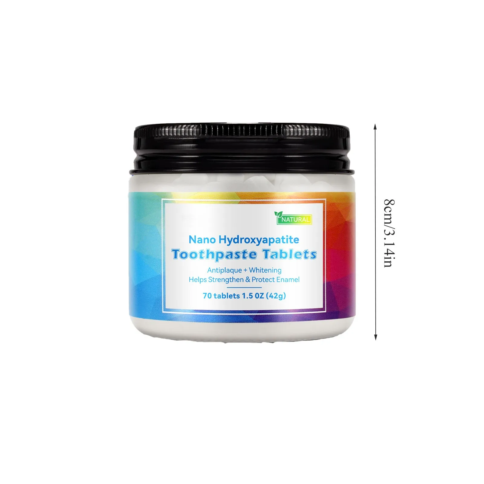 Toothpaste Tablets Nano Hydroxyapatite, Flouride & Plastic Free, Eco & Travel Friendly Remineralize With NHA Hot products