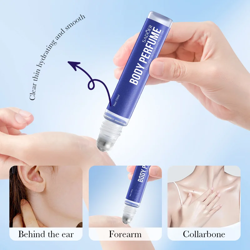SADOER Corpo profumato Rimuovi l'odore Perline roll-on Anti sudorazione Inodore Profumo Ascelle Collo Deodorante rinfrescante Crema per il corpo - immagine 2