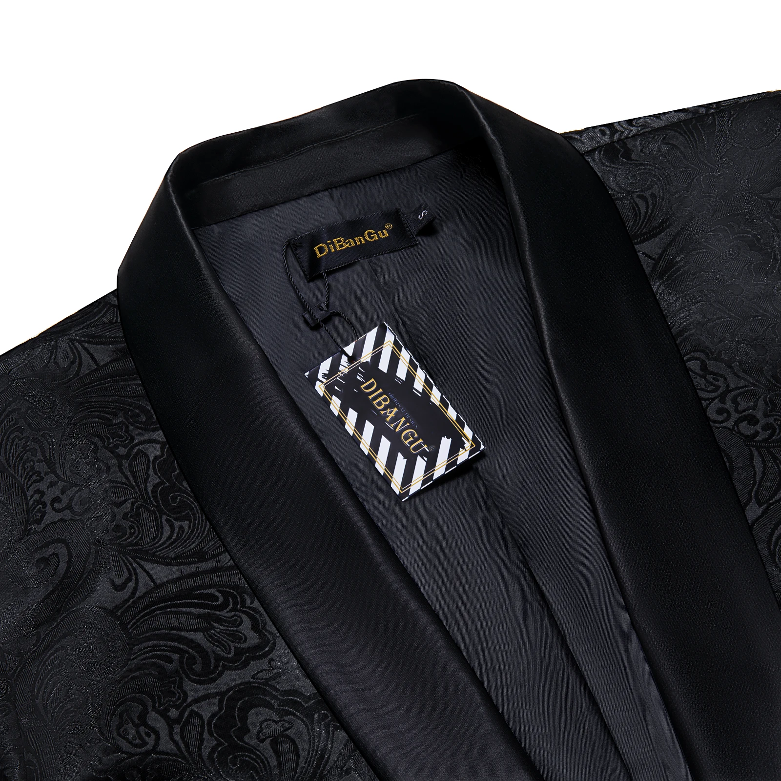 Men's Black Paisley Suits Blazer Jacket Fashion Business Banquet Wedding Party Dress Floral Red Suit Coat Men Clothing