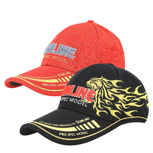 Sunline Fishing Cap Adult Adjustable Fishermen Hat Breathable