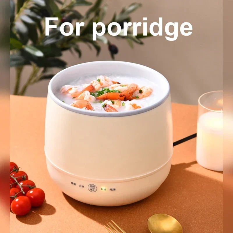 DMWD Multifunctional Electric Rice Cooker Hotpot Skillet Soup Porridge Stew Shabu Non-stick Ceramic Pot Food Meal Steamer Heater rice cooker electric cooker electric cooking pot