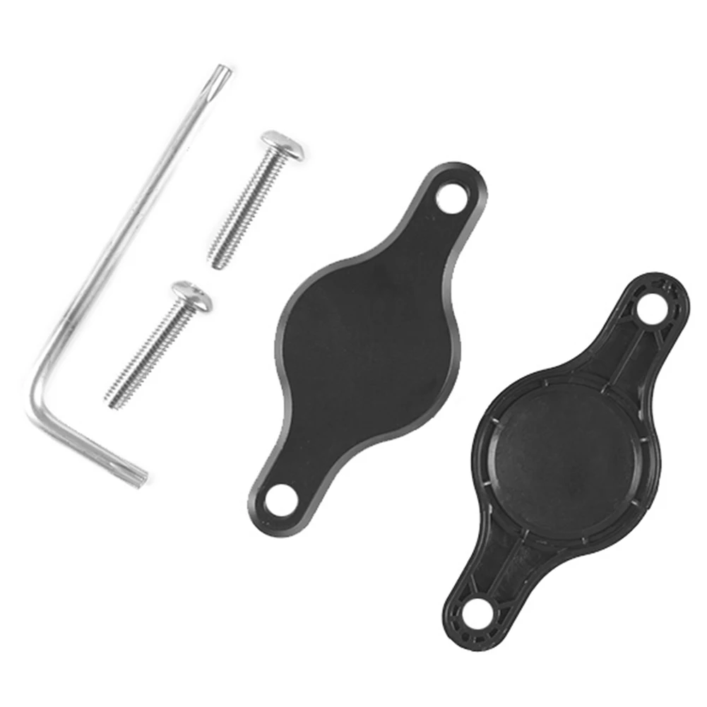 Hidden Bike Track Case Protective Cover Anti-Theft Bicycle Water Bottle Mount Protect Slelf with Wrench/Screws for Airtag