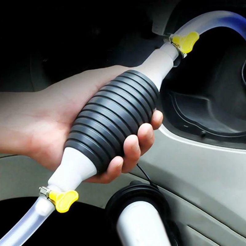 Universele Sifon Slang Hand Brandstofpomp Auto Brandstoftank Sucker Olie Overdracht