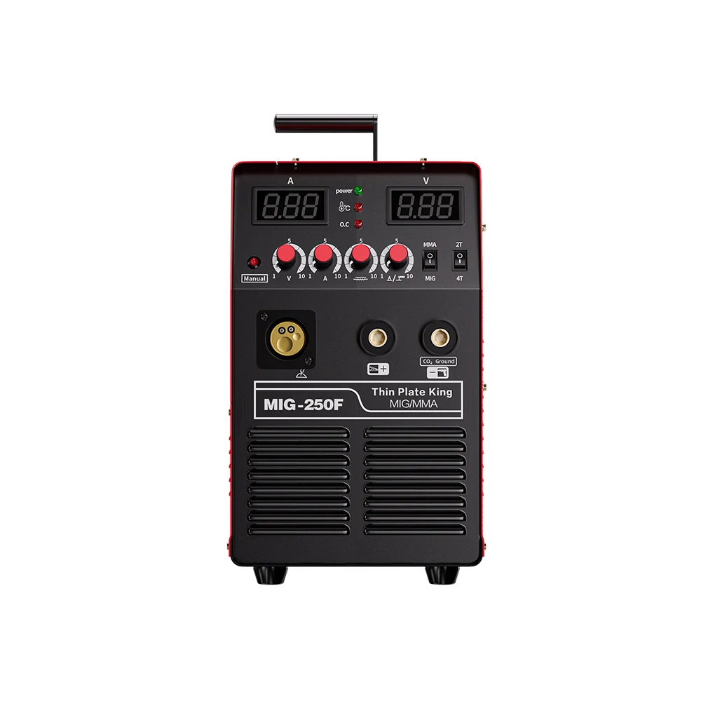 MIG-250F Portable MMA MIG Welders IGBT Inverter MIG Welding Machine Soldadora MIG for Thin Plate King 4