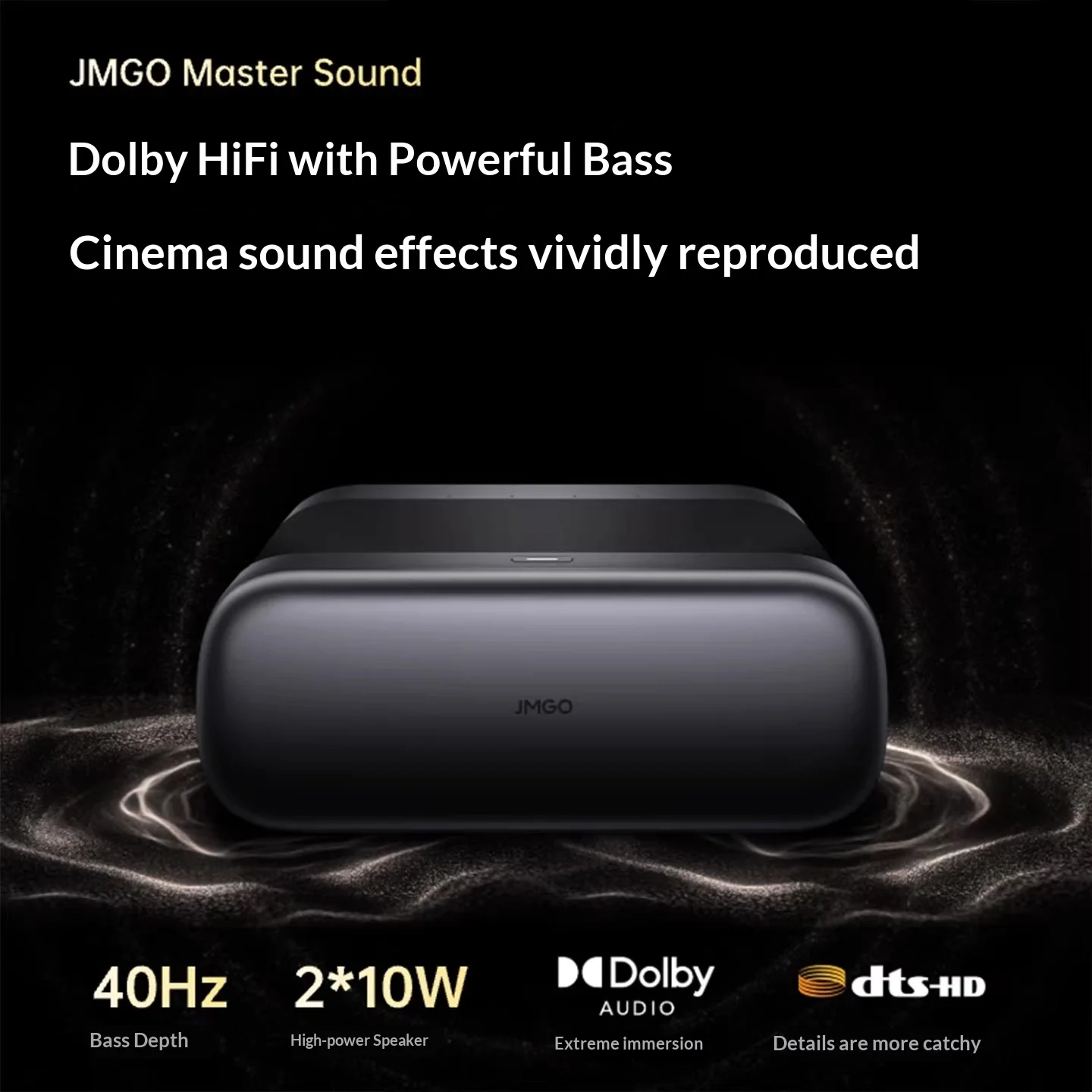 다이나우디오 JMGO o3pro 프로젝터 2600ISO 루멘스 콘트라스트 프로젝터 지능형 장애물 회피 자동 초점 지원 와이파이 선물