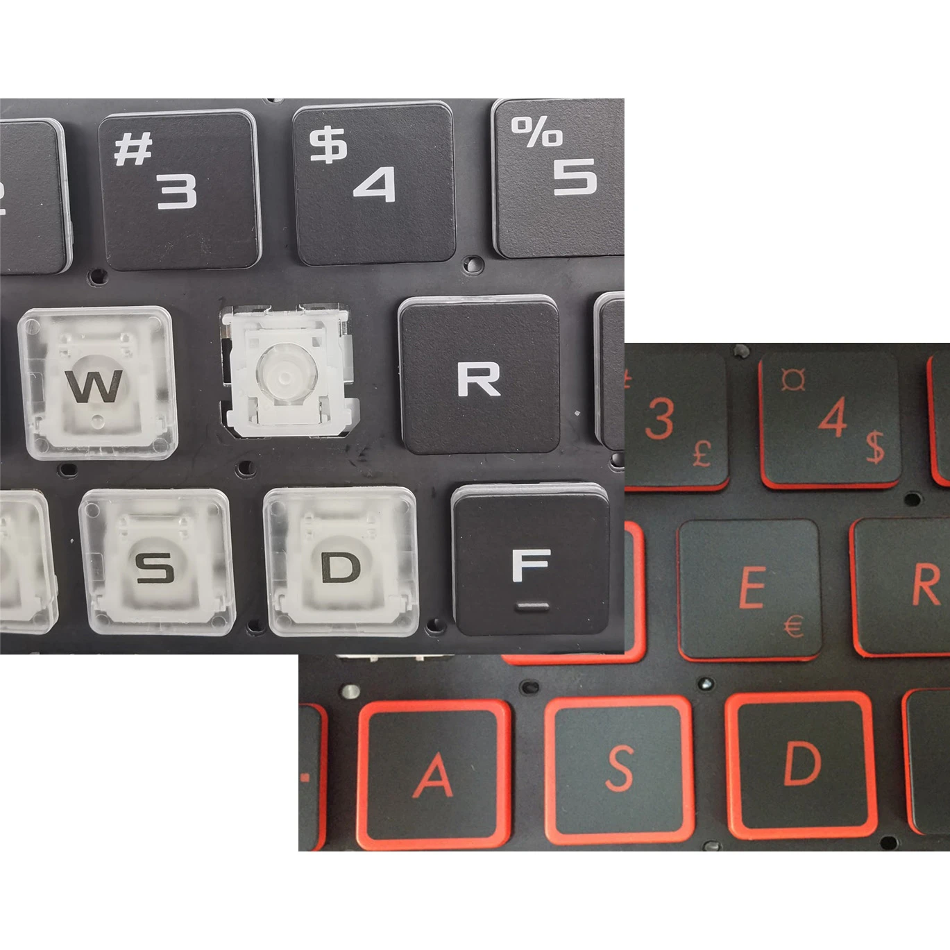 Keycap Keyboard Key Cap Scissor Retainer Clip Hinge For Asus G752 Fx60