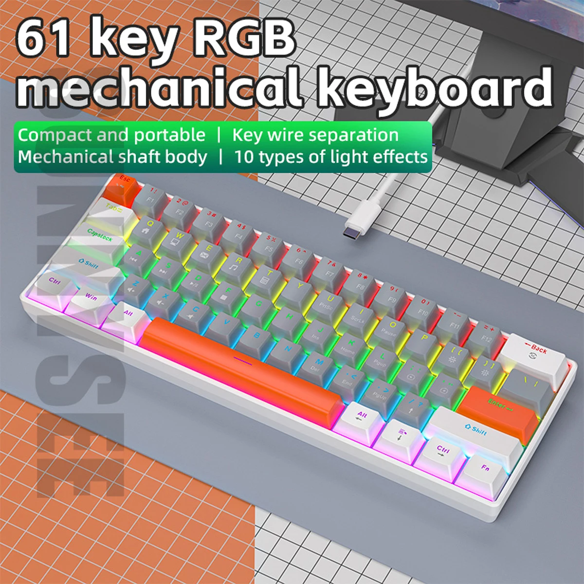 K61 RGB Mechanical Keyboard 4