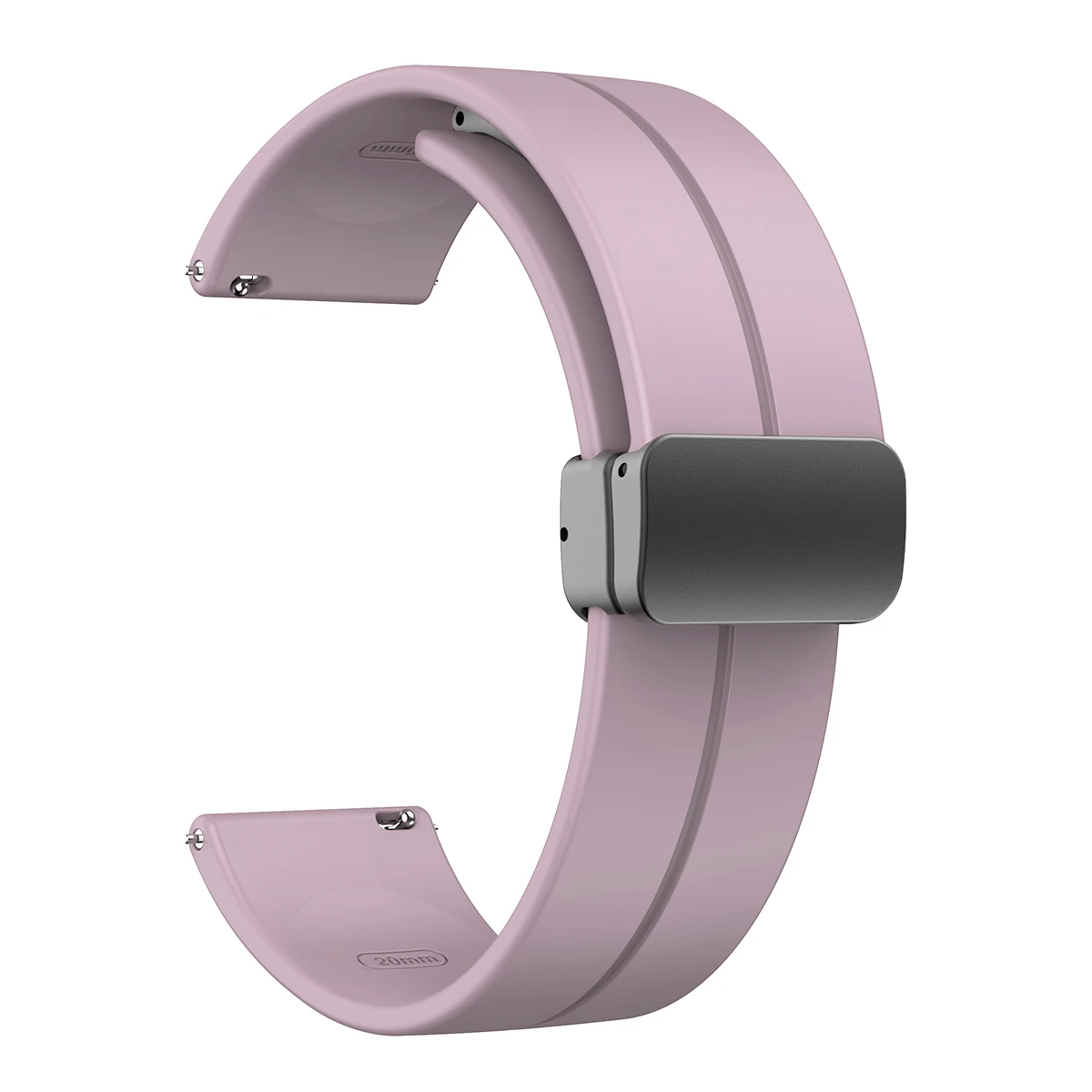 Silicone Magnetic Bracelet Watch Band (18/20/22mm)