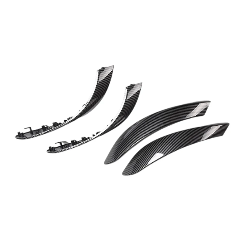 WF-자동차 인테리어 도어 핸들 커버 인테리어 풀 핸들 커버 Forbmw 3 시리즈 F30 F35 2012-2019 인테리어 도어 핸들 외부 커버