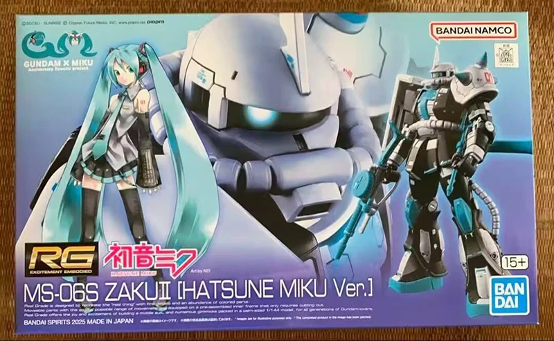 In Stock BANDAI PB Limited GUNDAM X Miku Anniversary Special