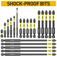 Anti-Slip and Shock-Proof Bits Screwdriver Bits High Hardness Strong Magnetic 25/50/65/70/90/150mm Ph2 Screwdriver Set 1