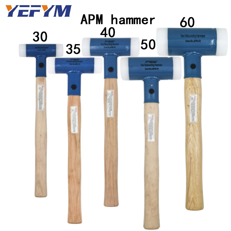 Double Face Tap Nylon Hammer 30mm-60mm For Multifunctional hand tool hard  plastic and Non Slip Plastic handle diameter tools - AliExpress