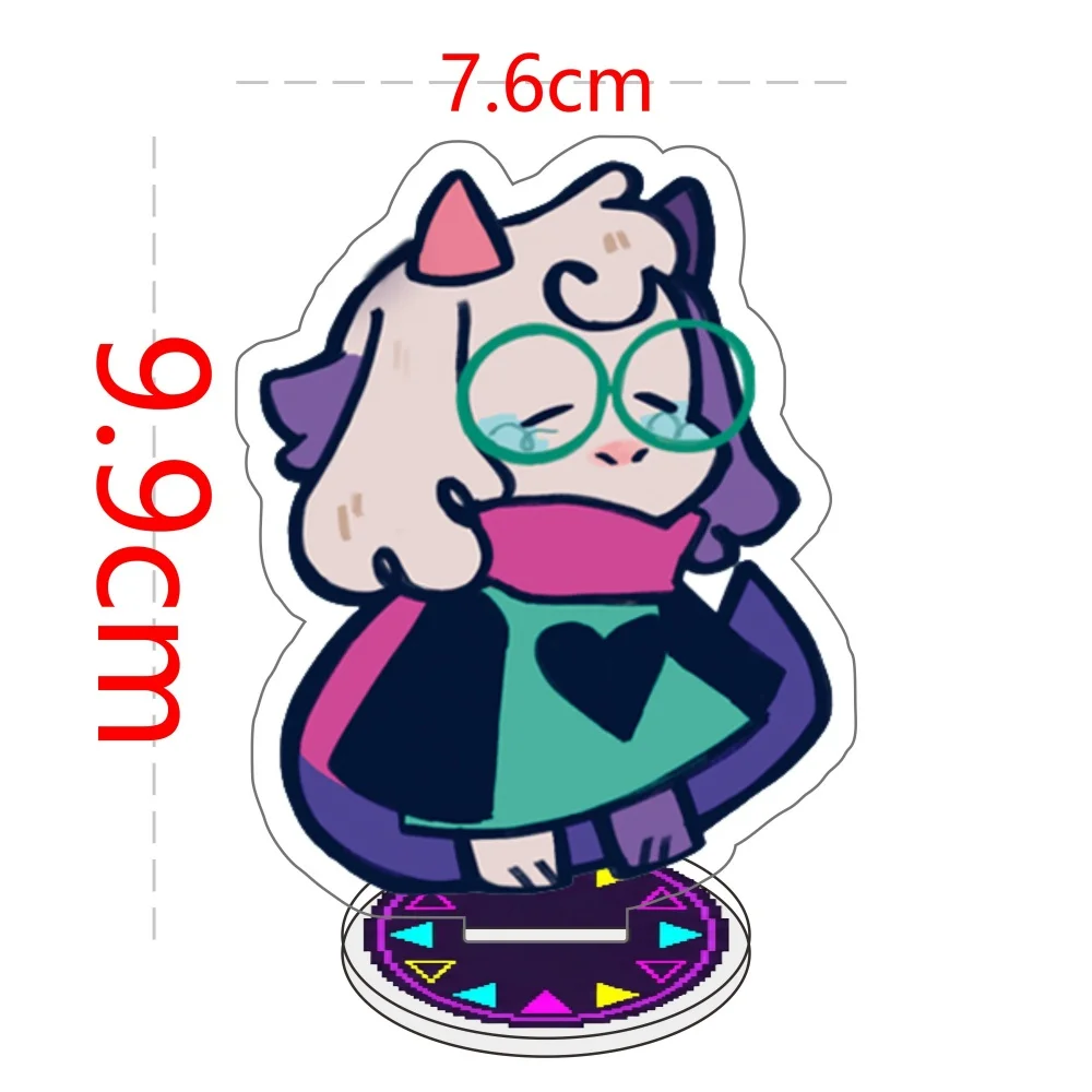 Niedliche Deltarune Acryl-Standfigur Ralsei Kris Susie Spamton Angel Doppelseitig Bedruckt Fans Gamer Sammlerstück Geschenke – Detail 8