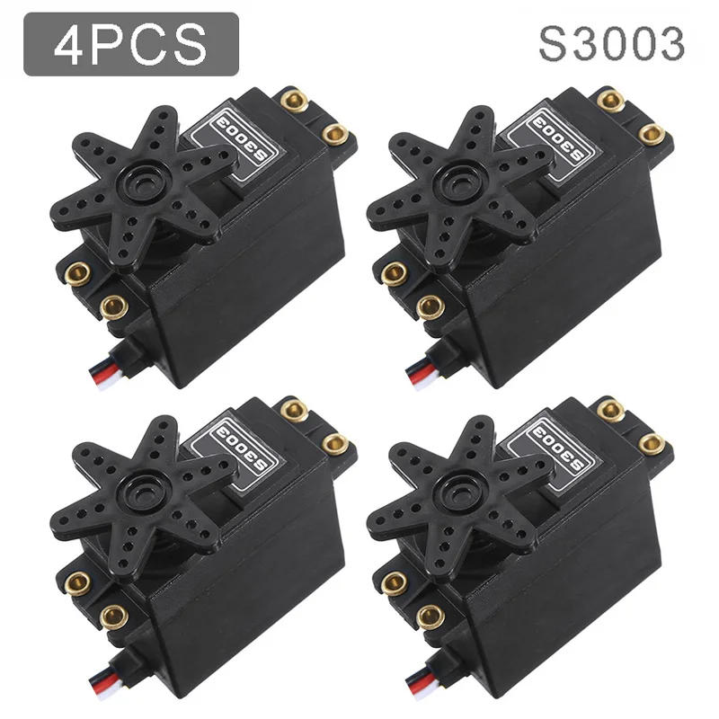 SG90 S3003 Micro Servo 3.7/4.3g Torque Metal Gear RC for Airplane Helicopter Car 
