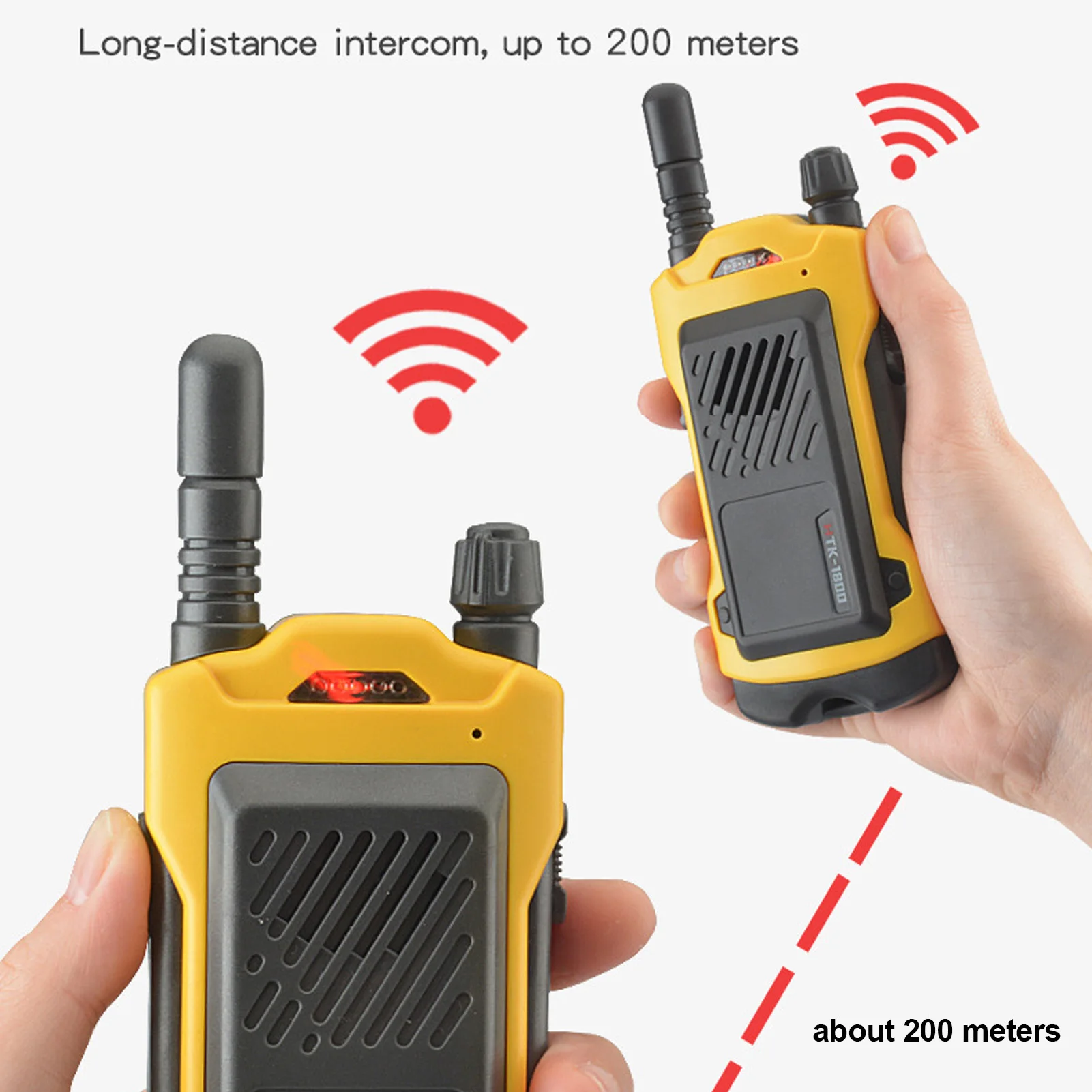 Walkie Talkies For Kids 2 Pcs Walkie Talkies For Kids Two Way Radio 200meters Range Handheld Walkie Talkies As Best Birthday 2