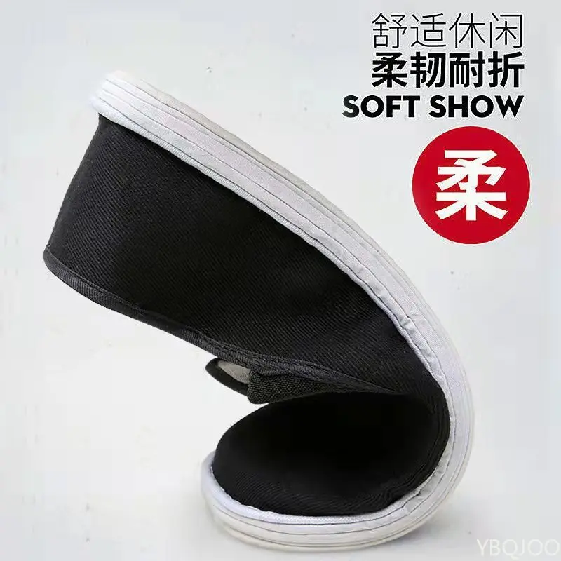 New Men's cloth Shoes Handmade breathable Flats Comfortable lightweight work shoe Casual Male lazy Canvas shoes Zapatos Homme