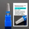 5 in 1 Nail Drill Bits Tungsten Steel Cross Teeth Manicure File Nail Cutter Acrylic or Hard Gel Nail Polish Remove Drill Bit 3