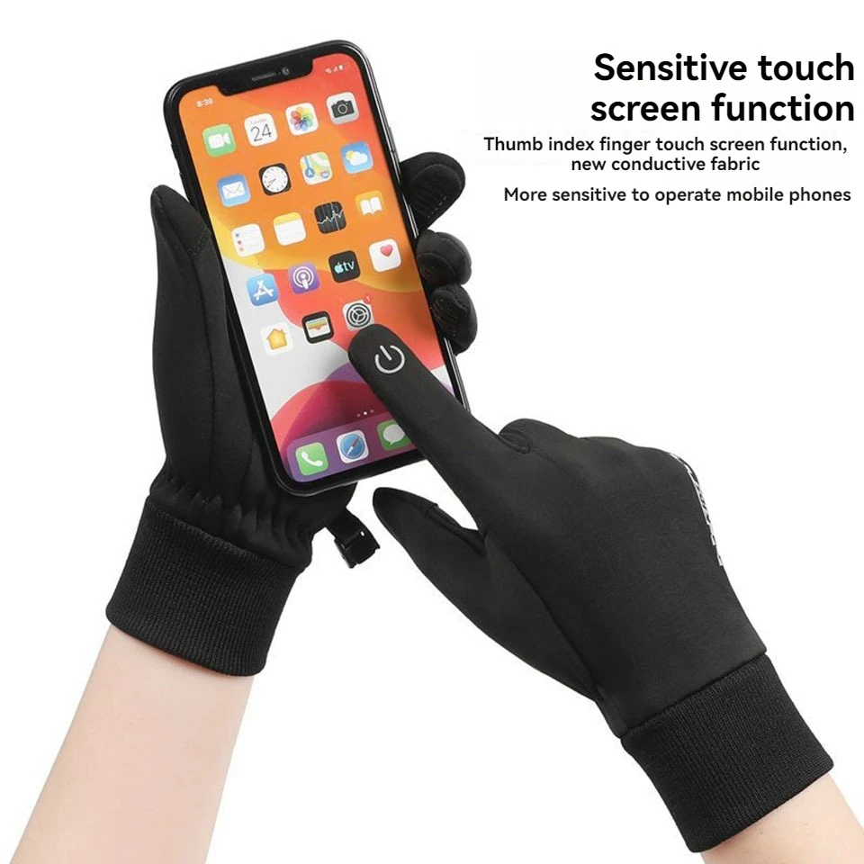 GTUBIKE Kids Winter Gloves Touchscreen Warm Thermal Water-Resistant for Boy Girl Running Cycling Snow Skiing in Cold Weather 4
