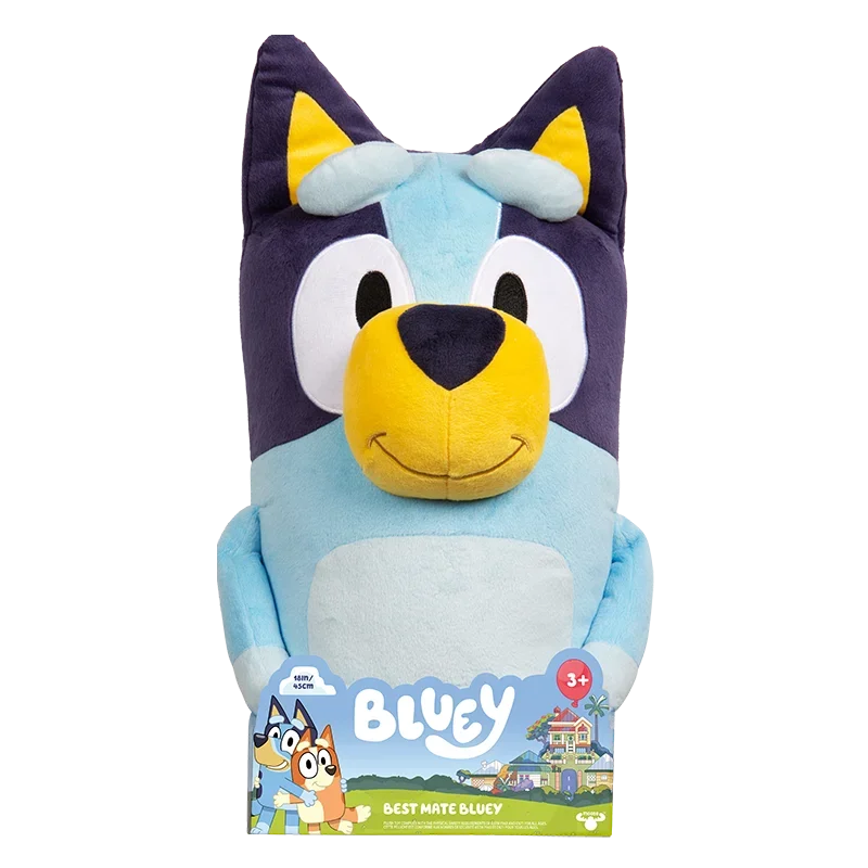 

Bluey The Moose And Friends Plush Toy Cartoon Animation Animal Bingo Soft Cotton Plush Doll Toy Children's New Christmas Gift