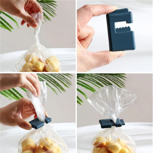 2Db Mini Snack Táska Tömítő Klip Élelmiszer -Tartósító Friss Tároló Klipek Tömítés Bilincs Otthoni Szerszám - Image 5
